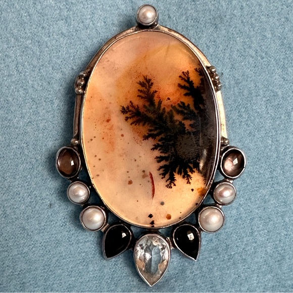 Echo Of The Dreamer by Margaret Thurman Pendant Sterling Silver  One of a Kind - Picture 1 of 12